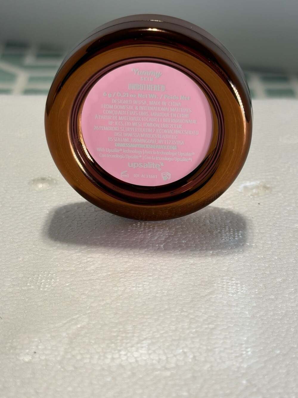Danessa Myricks Beauty Yummy Skin Blurring Balm Powder Flushed in Unbothered